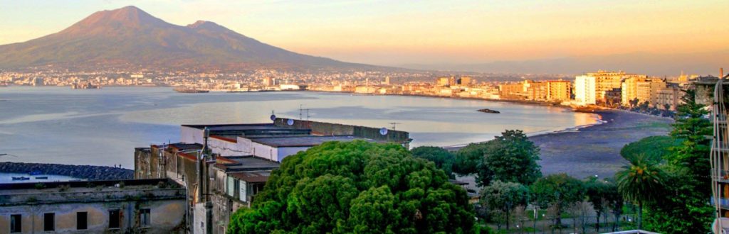 how long to spend at spiaggia di castellammare di stabia napoli showing the wide volcanic shoreline facing vesuvius