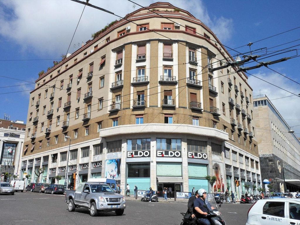 palazzo troise piazza matteotti naples worth visiting rationalist architecture morning square facade