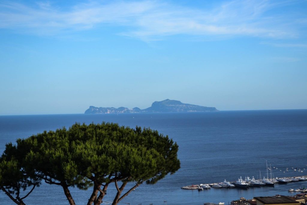 naples photography spots high-angle panoramic view of castel dell ovo from via aniello falcone